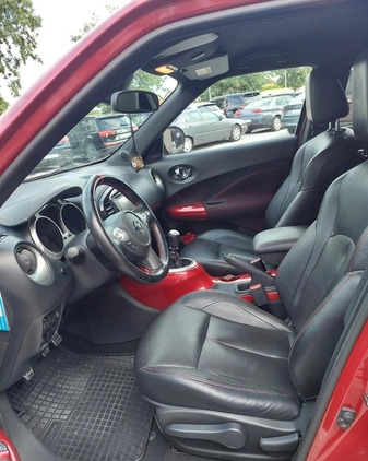 Nissan Juke cena 43900 przebieg: 90714, rok produkcji 2010 z Ińsko małe 79